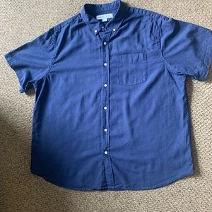 Old Navy Relaxed Fit Navy Buttondown
